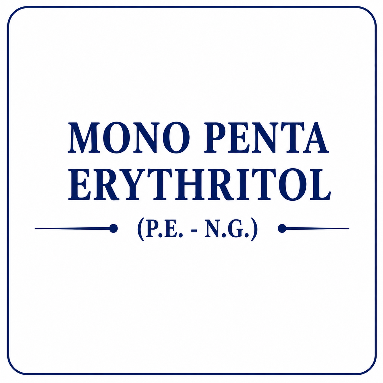 MONO PENTA ERYTHRITOL